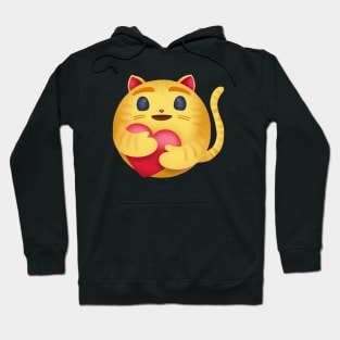 Kitty Love Emoji Hoodie